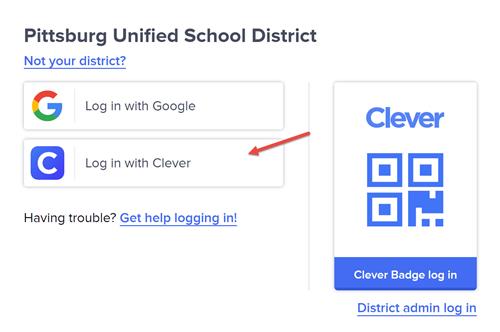 Login for clever 
